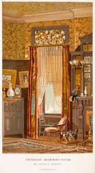 Morgenraum 1881, von Tiffany, Charles Louis aus C Harrisons Womans Handiwork in Modern Homes New York 1881