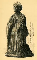 Die Verkündigung der Jungfrau, Marmorstatue, 1519, 1881