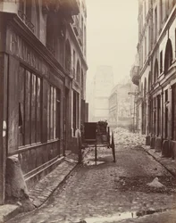 Rue Estienne, de la rue Boucher, 1862-65