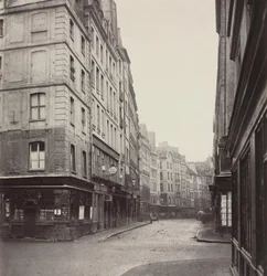 Rue de la Ferronnerie, ca. 1865