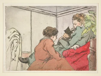 Frau mit Katze