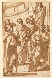 St. Paul predigt auf dem Areopag in Athen