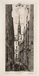 Chantrey Straße, Paris, 1862