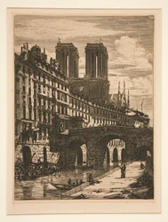 Die Kleine Brücke, Paris
