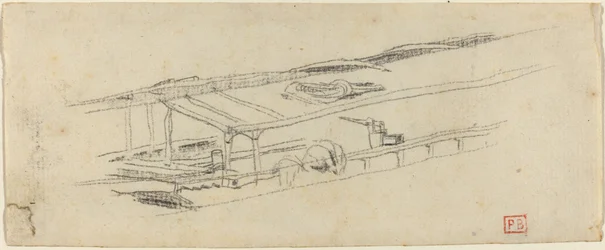 Studie für "Le Petit Pont"