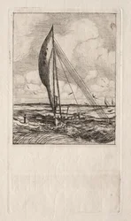 Schnellsegelnde Proa, Mulgrave-Archipel, Ozeanien, 1866