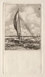 Schnell segelnde Proa, Mulgrave-Archipel, Ozeanien, 1866