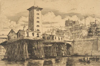 Die Nôtre-Dame-Pumpe, Paris