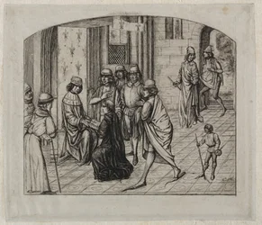 Das gedruckte Werk des lateinischen Autors Valerius Maximus, präsentiert König Ludwig XI.
