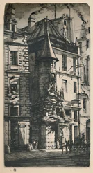 Tourelle De La Rue De La Tixéranderie 2. Zustand