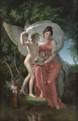 Erato, Muse der lyrischen Poesie, 1800