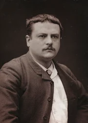 Album Artistique et Biographique, 6. Jahrgang, Salon 1885; Porträt des französischen Malers Royer Lionel (1852-1926)