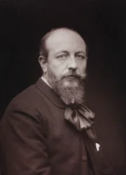 Album Artistique et Biographique, 6. Jahrgang, Salon 1885; Porträt des französischen Malers Roger Jourdain (1845-1918)