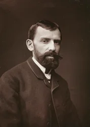 Album Artistique et Biographique, 6me année, Salon 1885; Porträt des französischen Malers Victor Gabriel Gilbert (1847-1933)