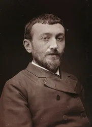 Album Artistique et Biographique, 6. Jahrgang, Salon 1885; Porträt des Malers Alfred Henry Bramtot