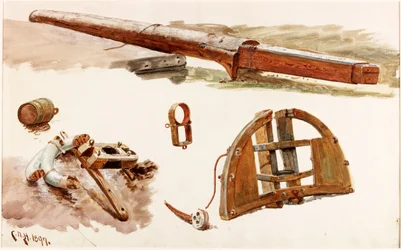 Studien von Bootsbeschlägen