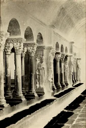 Inneres des Kreuzgangs von Saint-Trophime, Arles