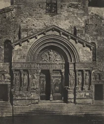 [Portal von Saint-Trophime in Arles]