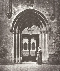 Portail Saint-Trophime, Eingang des Kreuzgangs, Arles, Metropolitankirche Saint-Trophime, 1852