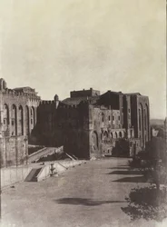 Der Papstpalast, Avignon, ca. 1851, gedruckt 1970