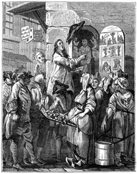 Der Sänger der Canticles, 1885