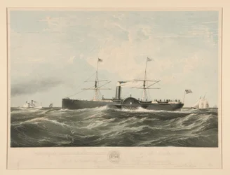 Das Dampfschiff der Vereinigten Staaten Baltic