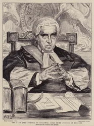 Der verstorbene Lord Russell von Killowen, Lord Chief Justice von England