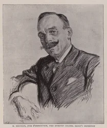 M Bertulus, Untersuchungsrichter, der die Aussage von Colonel Henry entgegennahm