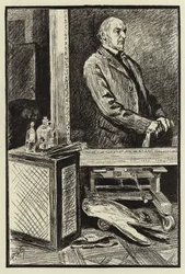 Das Studio von Frank Holl