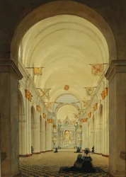 Innenansicht der Kathedrale von Buenos Aires
