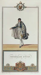 Uniform des Staatsrats für die Krönung Napoleons, 1804