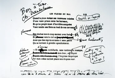 Korrigierter Abzug von Les Fleurs du Mal