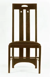 Stuhl für das weiße Esszimmer, Ingram Street Tearooms