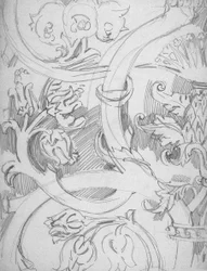 Detail von Akanthus, 1891