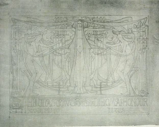 Ehrenurkunde, Glasgow School of Art, 1893