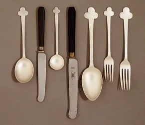 Versilbertes Tafelservice für E. Bingham & Co., ca. 1906