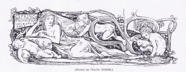 Frühling, aus The Magazine of Art 1893, Cassell and Company, 1893