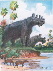 Sechshörniger Uintatherium