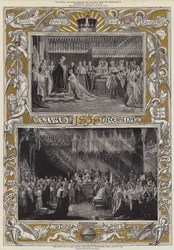 Die Krönung Ihrer Majestät der Königin in der Westminster Abbey, 28. Juni 1838