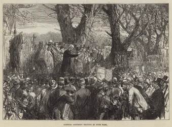 Hospital Saturday Meeting im Hyde Park