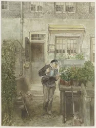 Der Blumenliebhaber