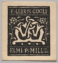 Exlibris: Elmi P. Mills