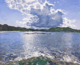 Große Wolke über Portuairk