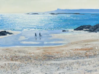 Überquerung des Strandes