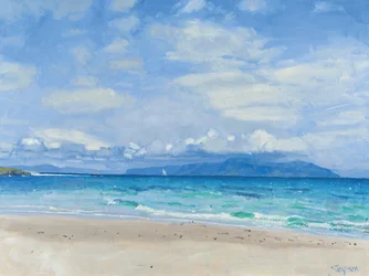 Fernes Segelboot, Iona, 2014