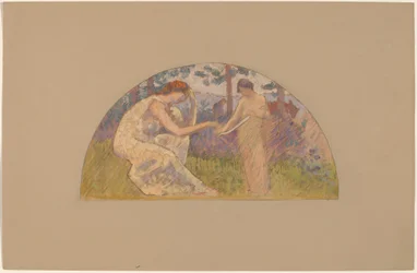 Studie für eine Lunette