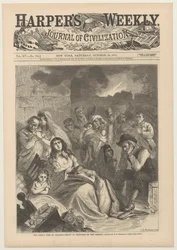 Titelblatt von Harpers Weekly, 28. Oktober 1871