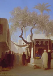 Marktszene in Kairo