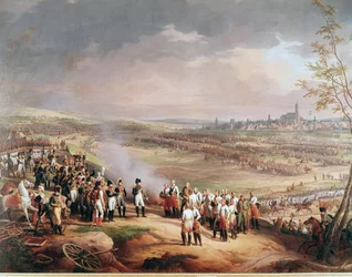 Die Kapitulation von Ulm, 20. Oktober 1805, an die französische Armee während der Napoleonischen Kriege (Detail)