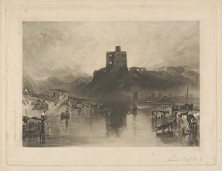Norham Castle, am Fluss Tweed